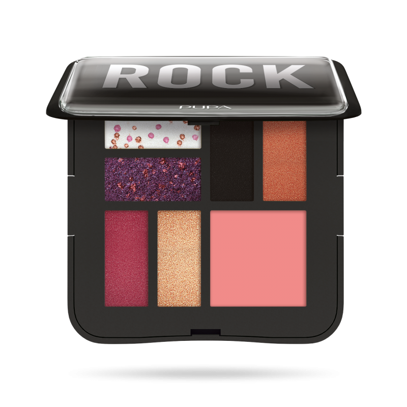 PUPA PALETTE S STATE OF MIND Многофункционална палитра с чисти формули.  Супер тънък дизайн. 