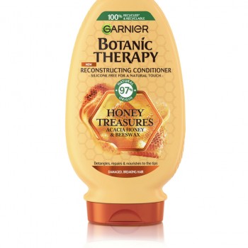 Garnier Botanic Therapy Възстановяващ балсам за увредена коса с цъфтящи краища с мед и прополис 200мл