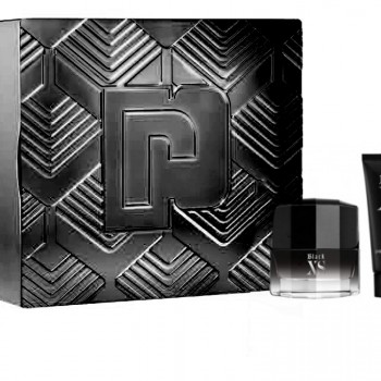 Paco Rabanne Black XS Express - Подаръчен комплект за мъже: 100мл тоалетна вода + 100мл душ гел