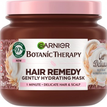 Garnier Botanic Therapy Oat Delicacy Hair Remedy - Маска за деликатна коса и скалп 340мл