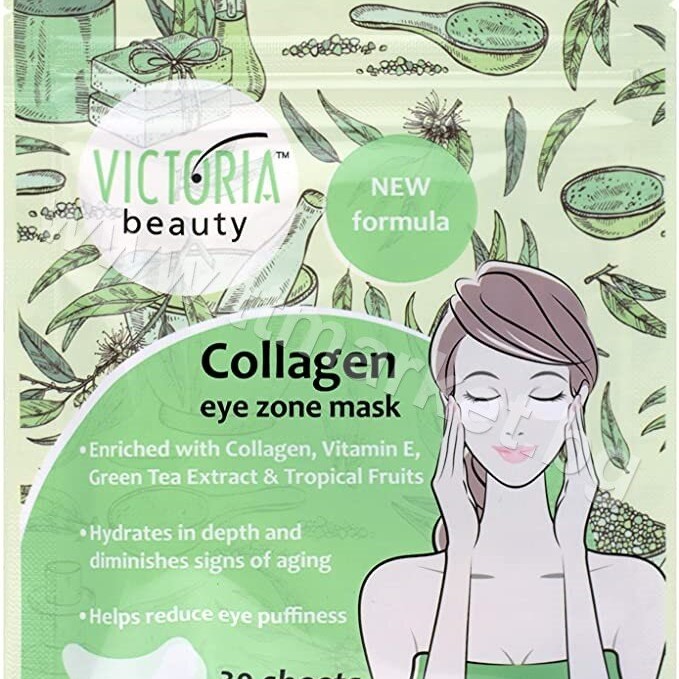 Victoria Beauty Collagen Eye Zone - Колагенова маска за очи 30 бр.