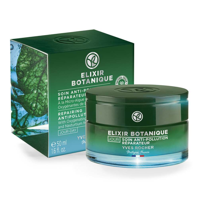 Yves Rocher Elixir Botanique - Дневен защитен крем за лице 50мл