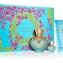 Versace Pour Femme Dylan Turquoise - Подаръчен комплект за жени: Парфюм EDT 100мл + парфюм EDT 5мл душ гел 100мл + боди гел 100мл