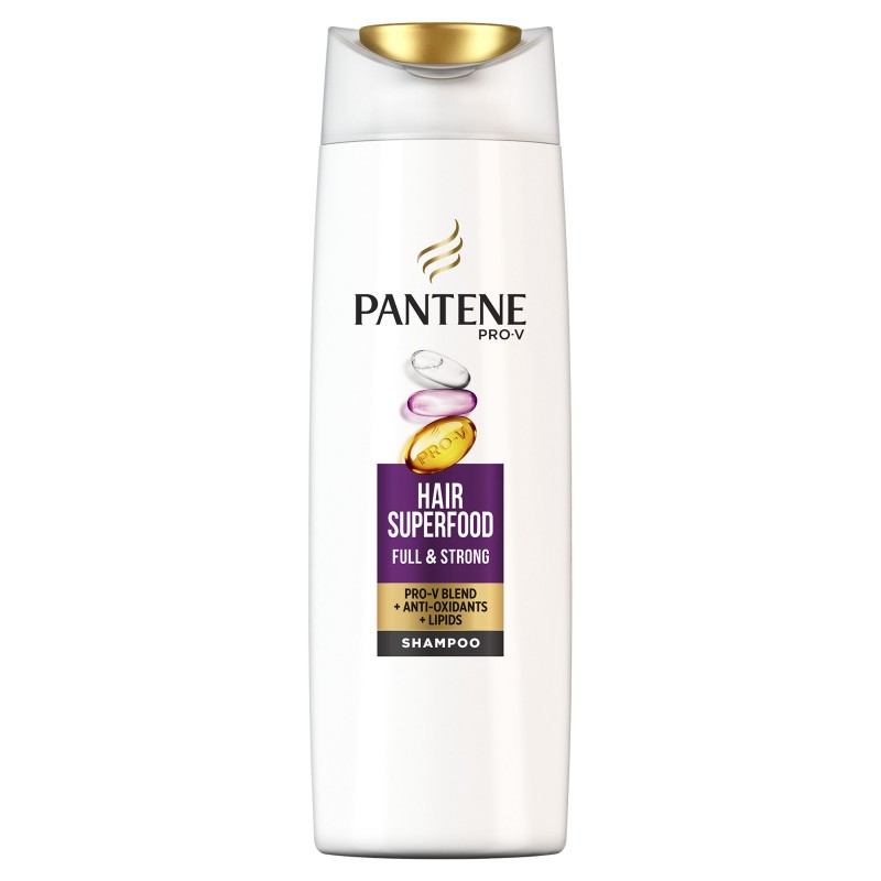 Pantene Pro-V Hair Superfood - Шампоан суперхрана за тънка коса 360мл