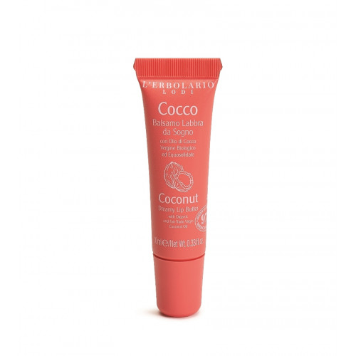 L'erbolario Coconut Lip Balm - Балсам за устни с органично и необработено кокосово масло 10гр