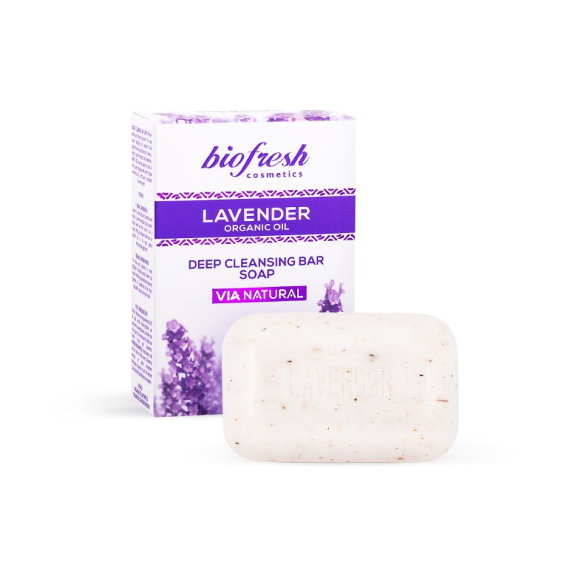 Biofresh Lavender Bar Soap - Дълбоко почистващ сапун 100гр