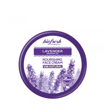 Biofresh Lavender Nourishing Face Cream - Подхранващ крем за лице с лавандула 100мл