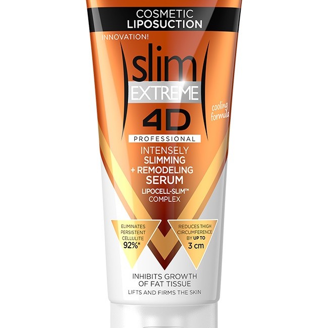 Eveline Slim Extreme 4D Slimming - Серум за липосукция и отслабване 250мл