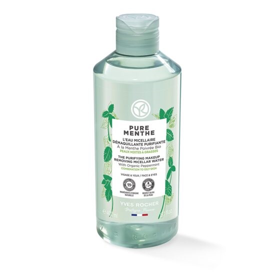 Yves Rocher Pure Menthe Makeup Removing Micellar Water - Мицеларна вода за почистване на грим