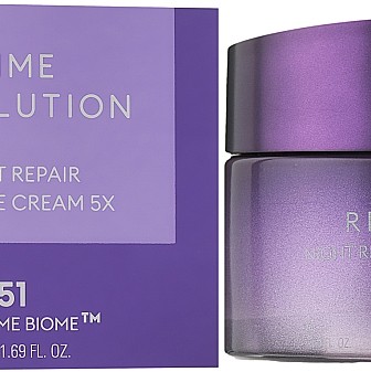 MISSHA Time Revolution Night Repair Ampoule Cream 5x extreme biome 51 - Нощен серум за лице 50мл