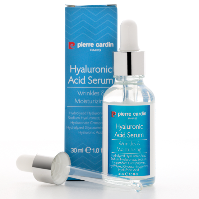 Pierre Cardin Hyaluronic Acid Serum - Хидратиращ серум за лице против бръчки с хиалуронова киселина 30мл