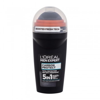 Loreal Men Expert Carbon Protect 5 in 1 - Рол-он против изпотяване 50мл