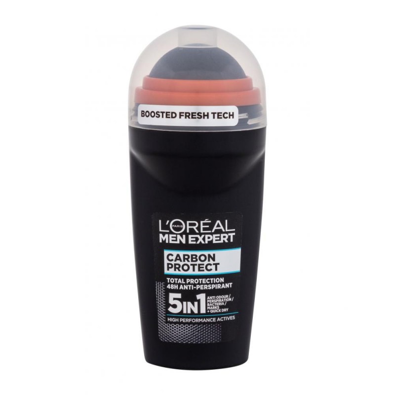 Loreal Men Expert Carbon Protect 5 in 1 - Рол-он против изпотяване 50мл