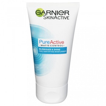 Garnier Pure Active Matte Control - Матираща и хидратираща грижа за кожа с несъвършенства 50мл