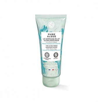 Yves Rocher Pure Algue The Ultra-Fresh Radiance Scrub - Озаряващ ексфолиант 75 мл