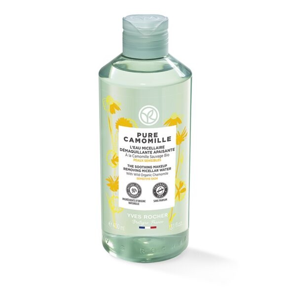 Yves Rocher Pure Camomille Makeup Removing Micellar Water - Мицеларна вода за премахване на грима 400мл