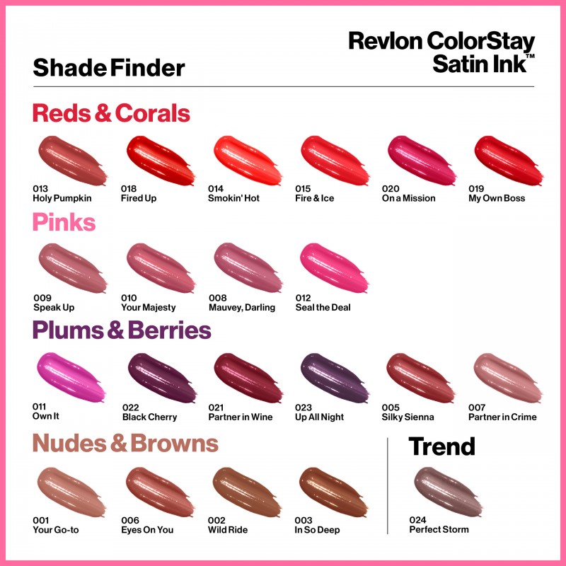 Revlon Colorstay Satin Ink - Течно червило