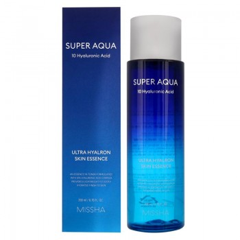 MISSHA Super Aqua Ultra Hyalron Skin Essence - Тоник-есенция-маска 3в1 за лице 200мл