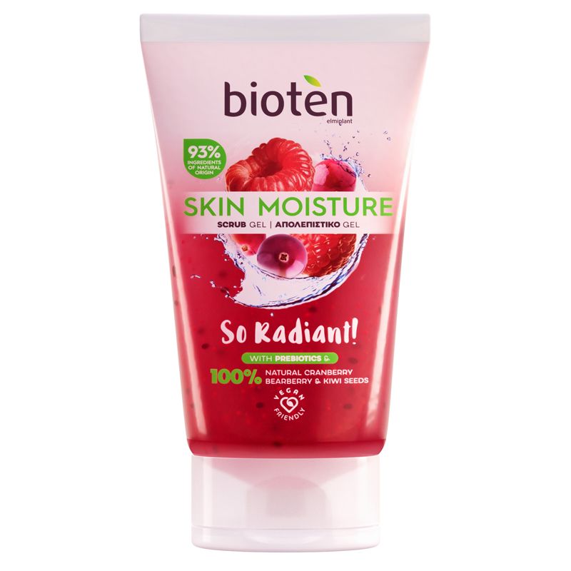 Bioten Skin Moisture So Radiant! - Скраб за лице с червени плодове 150мл