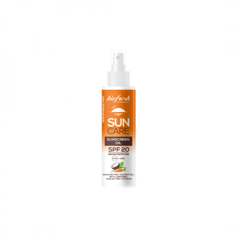 Biofresh Sun Care Sunscreen Oil - Слънцепредпазно олио SPF20, 150мл