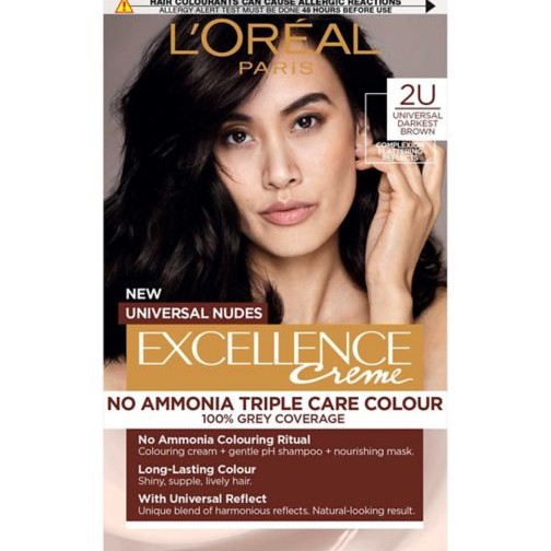 Loreal Excellence Creme No Ammonia Triple Care Color Universal Nudes - Безамонячна боя за коса