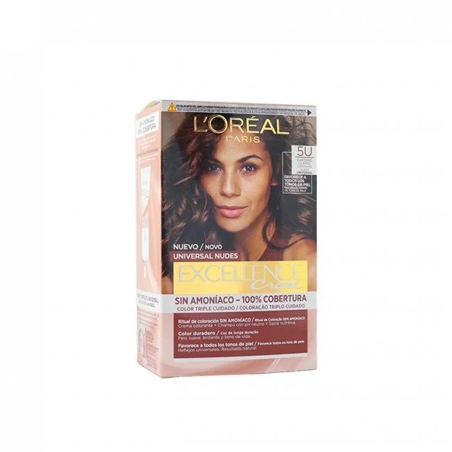 Loreal Excellence Creme No Ammonia Triple Care Color Universal Nudes - Безамонячна боя за коса