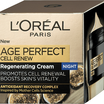 Loreal Age Perfect Night Cream - Ревитализиращ нощен крем против стареене 50мл