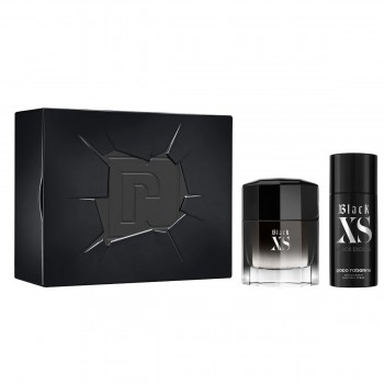 Paco Rabanne Black XS Комплект за мъже EDT 100мл + Део спрей