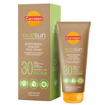 Carroten Ecosun Moisturizing Suncare Face Cream SPF 30 - Слънцезащитен овлажняващ крем за лице