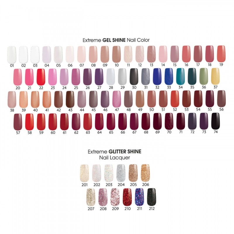 Golden Rose Extreme Gel Shine Nail Color - Лак за нокти с гел ефект