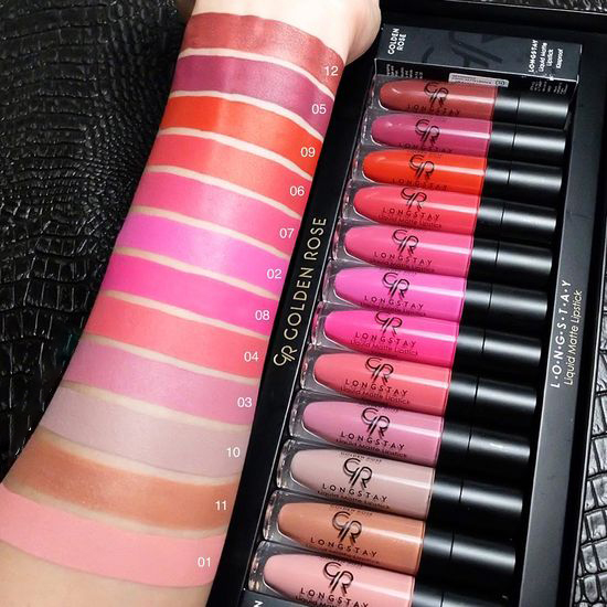 Golden Rose Longstay Liquid Matte Lipstick - Течно матово червило за устни
