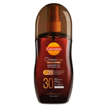 Carroten Omega Care Suncare Oil - Слънцезащитно олио за придобиване на тен SPF30, 125мл