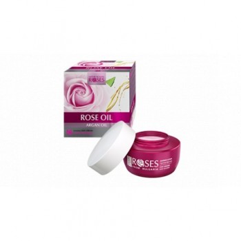 Nature of Agiva Roses Anti-wrinkle Night Cream - Интензивен нощен крем за лице против бръчки с розово и арганово масло от серията "Roses" 30мл