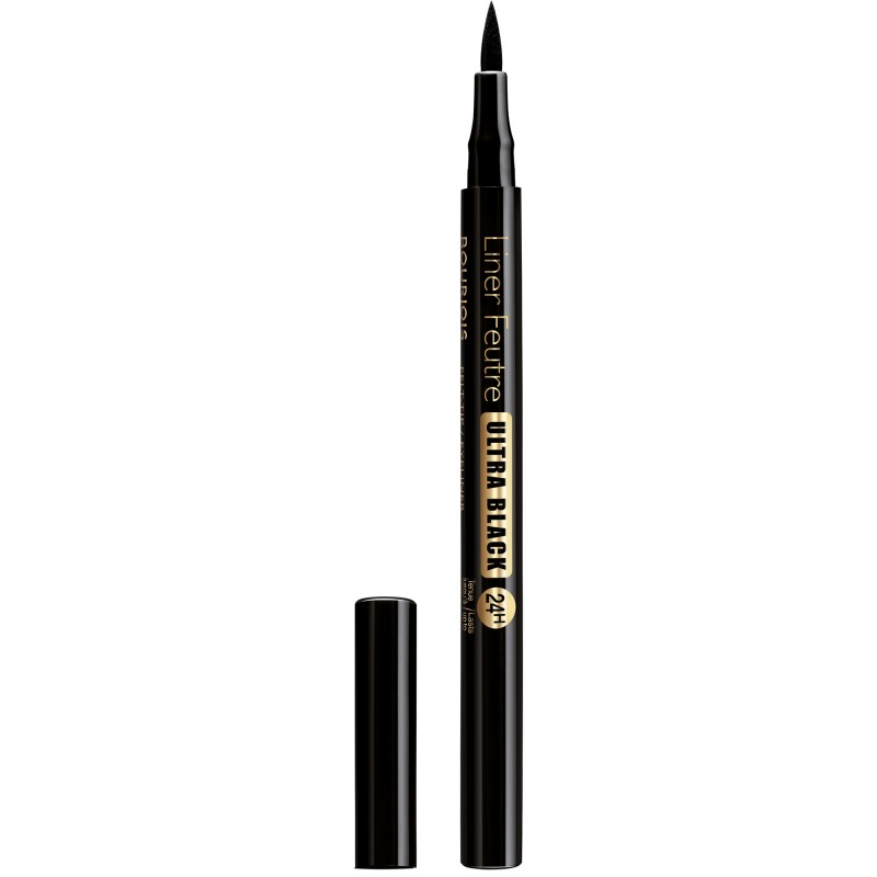 Bourjois Liner Feutre Ultra Black 24H Felt-tip Eyeliner - Прецизна очна линия 41 Ultra Black