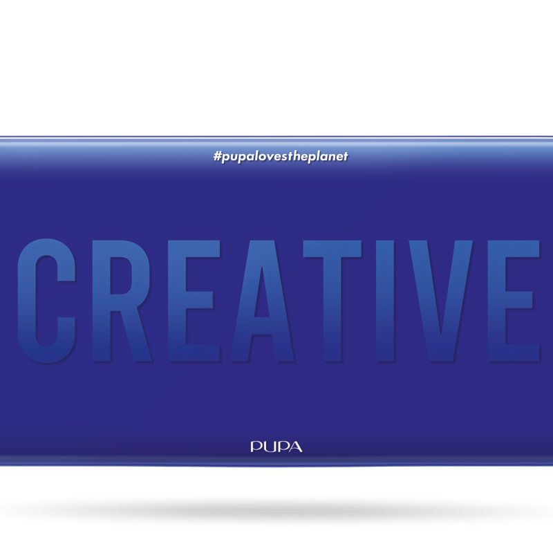 PUPA PALETTE L 3D ЕФЕКТИ CREATIVE 005 Многофункционална палитра с чисти формули.  