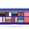 PUPA PALETTE L 3D ЕФЕКТИ CREATIVE 005 Многофункционална палитра с чисти формули.  
