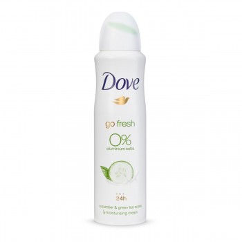 Dove Go Fresh Green tea дамски део спрей против изпотяване 150мл