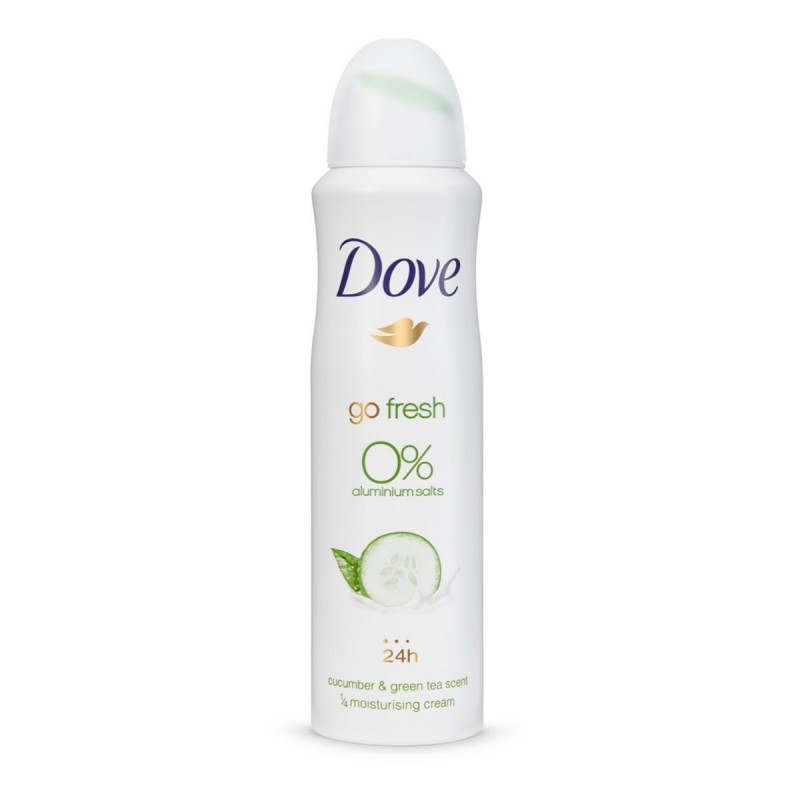 Dove Go Fresh Green tea дамски део спрей против изпотяване 150мл