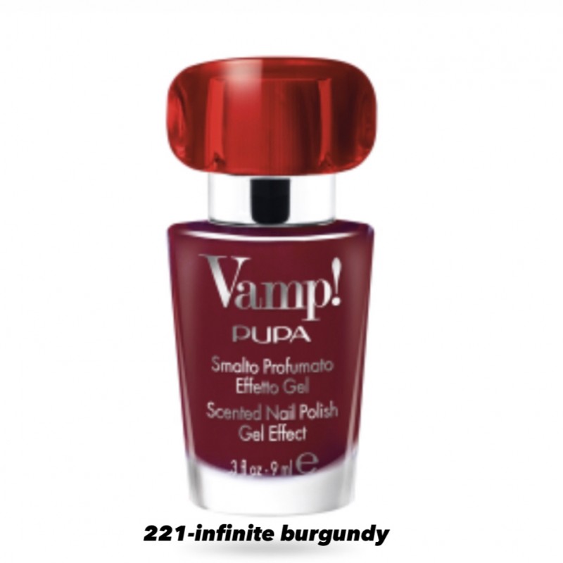   ЛАК ЗА НОКТИ PUPA VAMP! Лак за нокти с ароматен гел ефект В перфектна подаръчна опаковка