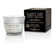 Lady's Joy Luxury 24K Gold - Крем за лице против бръчки 50 мл.