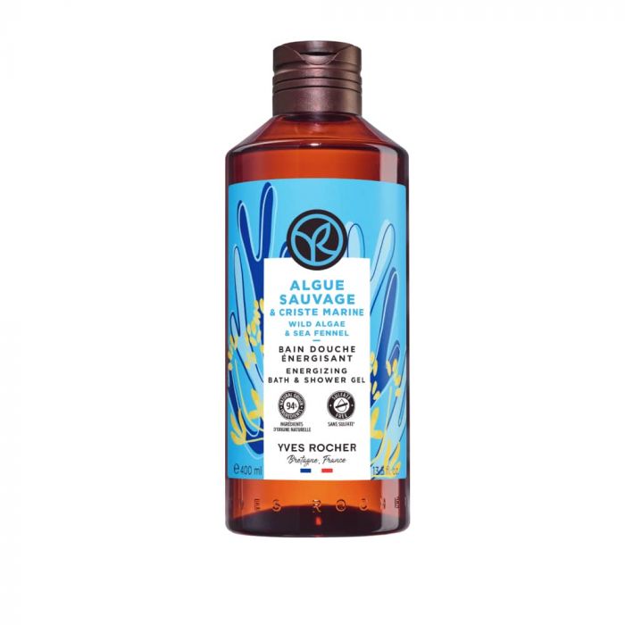 Yves Rocher BAIN NATURE Душ гел Диви водорасли 400 мл