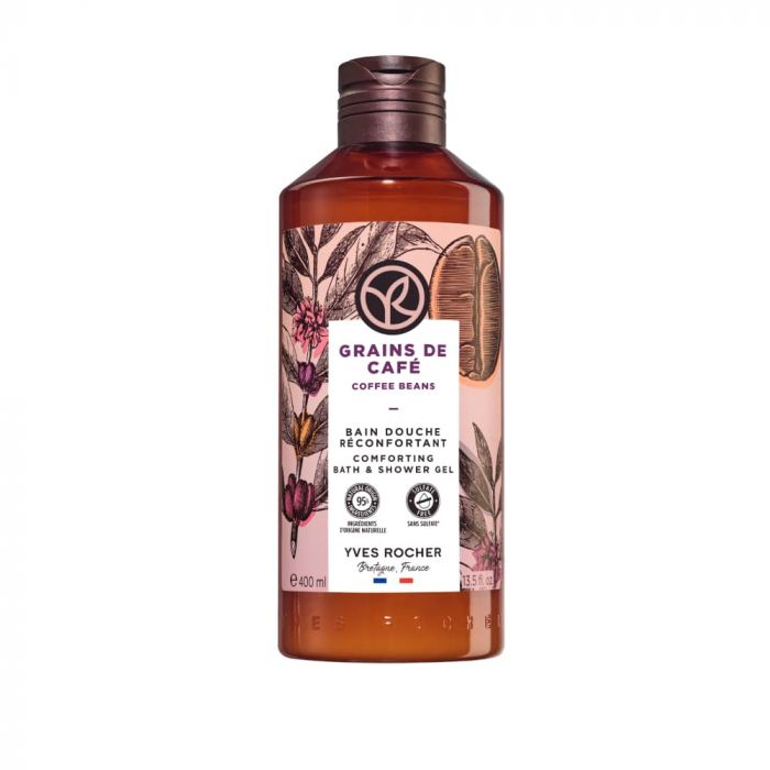 Yves Rocher BAIN NATURE Душ гел Кафе 400 мл
