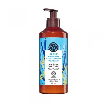 Yves Rocher BAIN NATURE Мляко за тяло Диви водорасли Хидратиращо мляко за тяло с аромат на слънце и море 390 ml