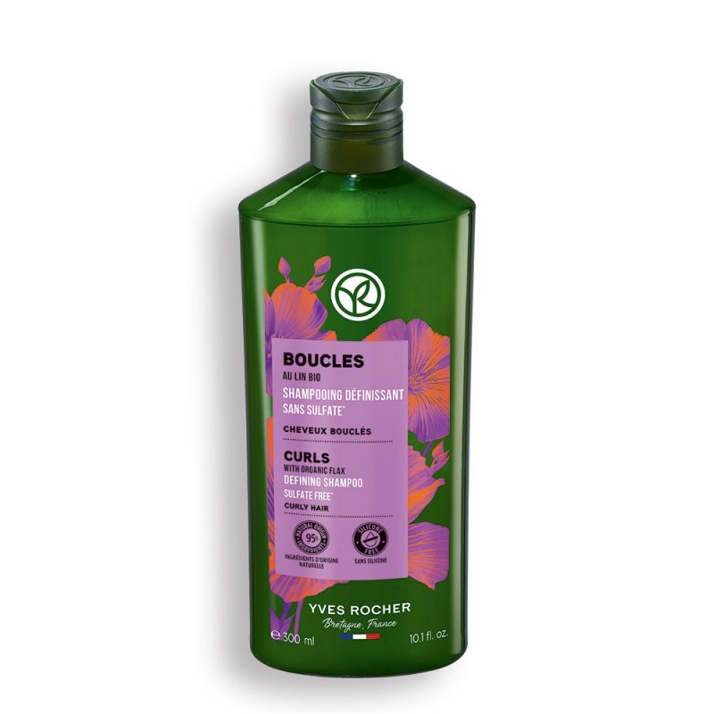 Yves Rocher Defining Shampoo Curls- шампоан за къдрава коса 300мл