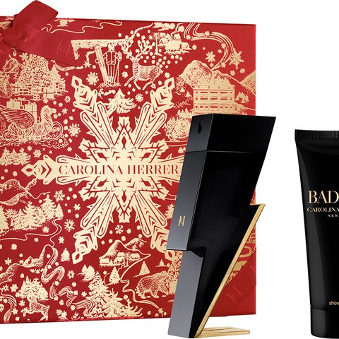Carolina Herrera Bad Boy  - Мъжки комплект 100мл парфюм EDT + 100мл душ гел