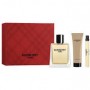 Burberry Hero London - Подаръчен комплект за мъже: 100мл парфюм EDT+ 10мл парфюм миниатюра + 75мл душ гел