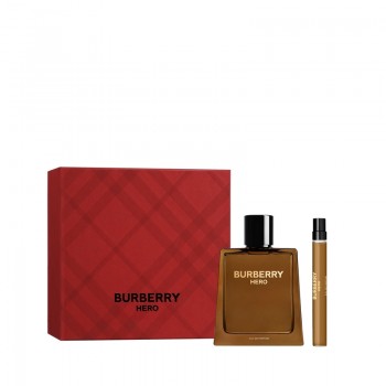 Burberry Hero London -Подаръчен комплект за мъже -Парфюм ЕДП 100 мл + Парфюм ЕДП 10 мл