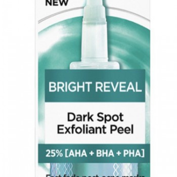 L'Oréal Paris Bright Reveal Dark Spot Exfoliant Peel 25% AHA + BHA + PHA и ниацинамид 25 ml