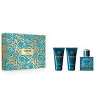 Versace Eros - Подаръчен комплект за мъже: 50 мл Парфюм ЕДП + 50 мл душ гел + 50 мл балсам за след бръснене