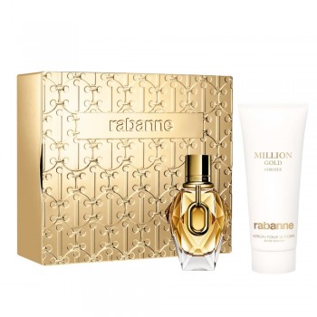 Paco Rabanne Million Gold For Her - Дамски комплет ЕДП 50 мл + Боди лосион 100 мл